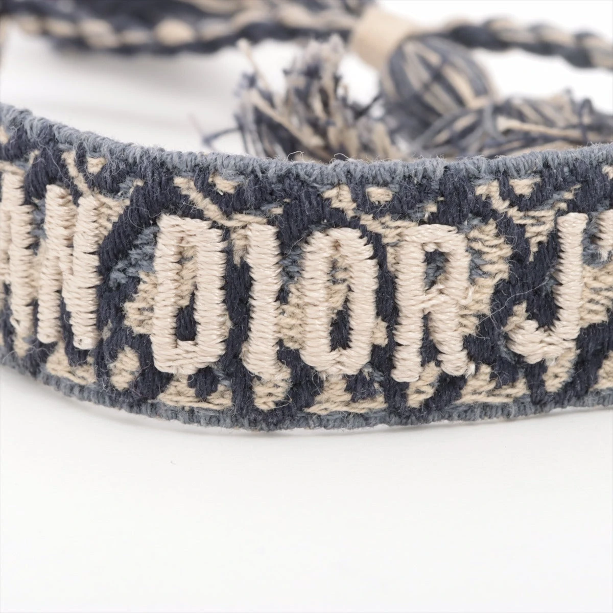 Christian Dior ディオール ミサンガ Textile JAdior Bracelet