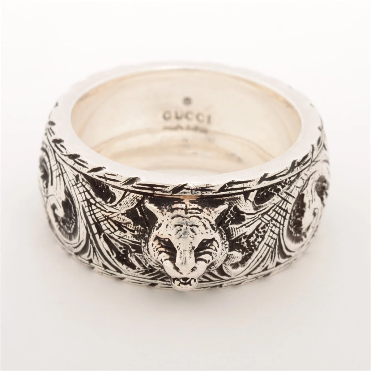 グッチ キャット ヘッド リング シルバー 925 グッチ キャットヘッド
