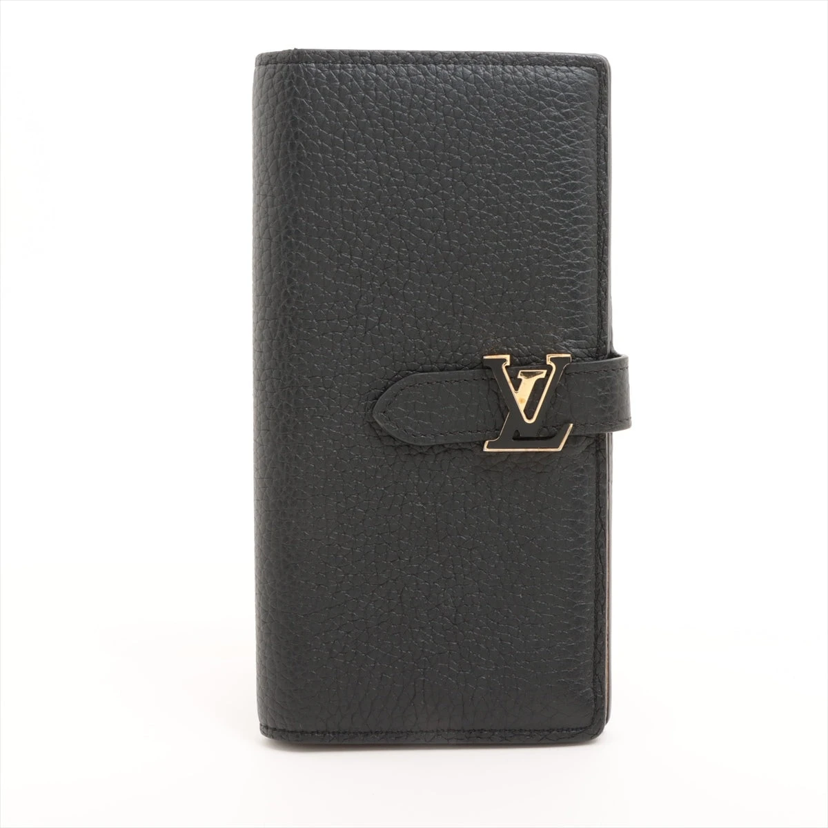 ★3日以内返品可★  LOUIS VUITTON ルイ・ヴィトン トリヨン カプシーヌ LV ヴェルティカル ウォレット ノワール M81330 長財布 ブラック ブラウン トリヨンレザー レディース LOUIS VUITTON - ☆3日以内返品可☆ LOUIS VUITTON ルイ・ヴィトン