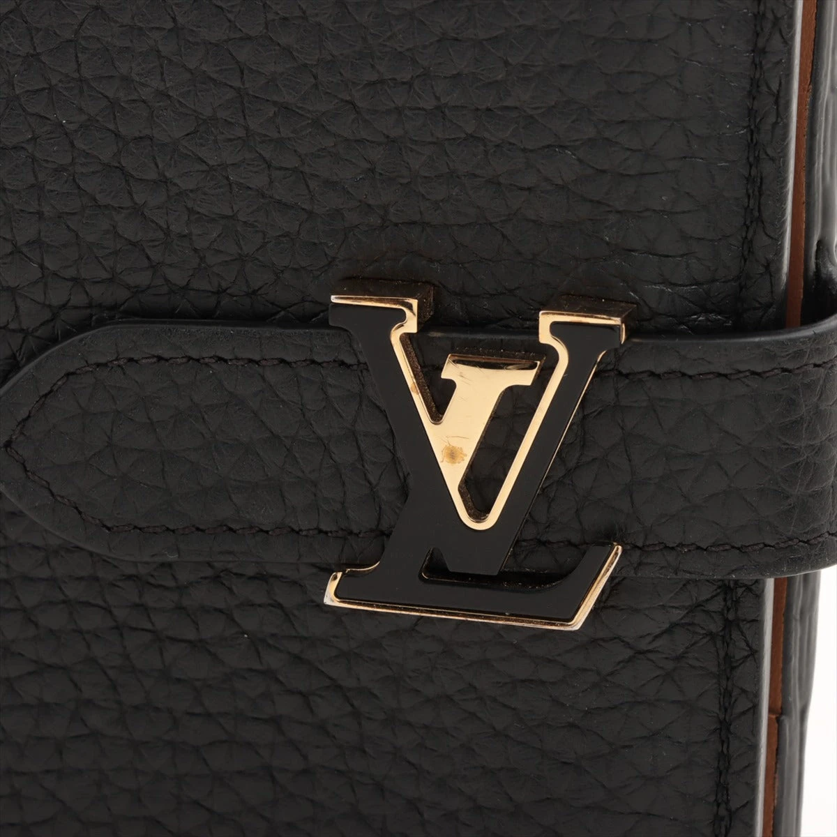 現行◆ルイヴィトン ヴェルティカルウォレット トリヨン カプシーヌ ノワール ヴィトン トリヨン LV ヴェルティカル ウォレット カプシーヌ