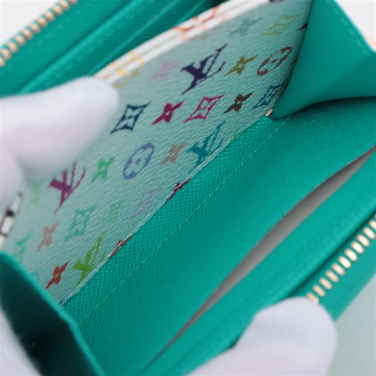 ヴィトン×村上隆 LV×TM ジッピーコインパース M14145 レザー