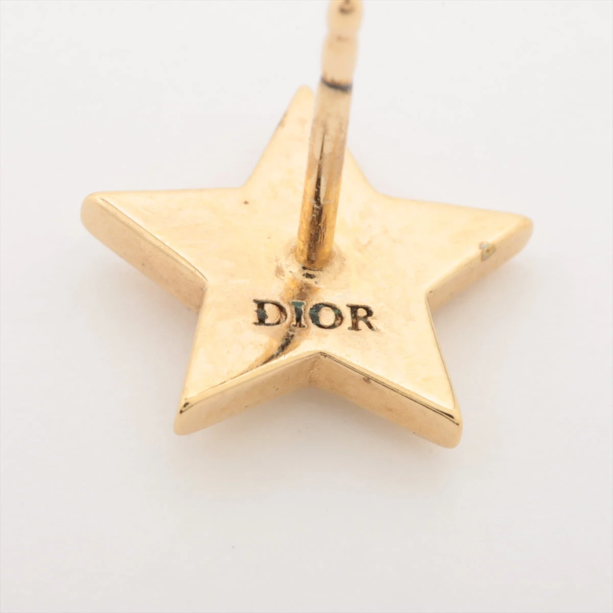 Dior ロゴピアス 両耳 ディオール Diorロゴ ピアス(両耳用) GP×ラインストーン