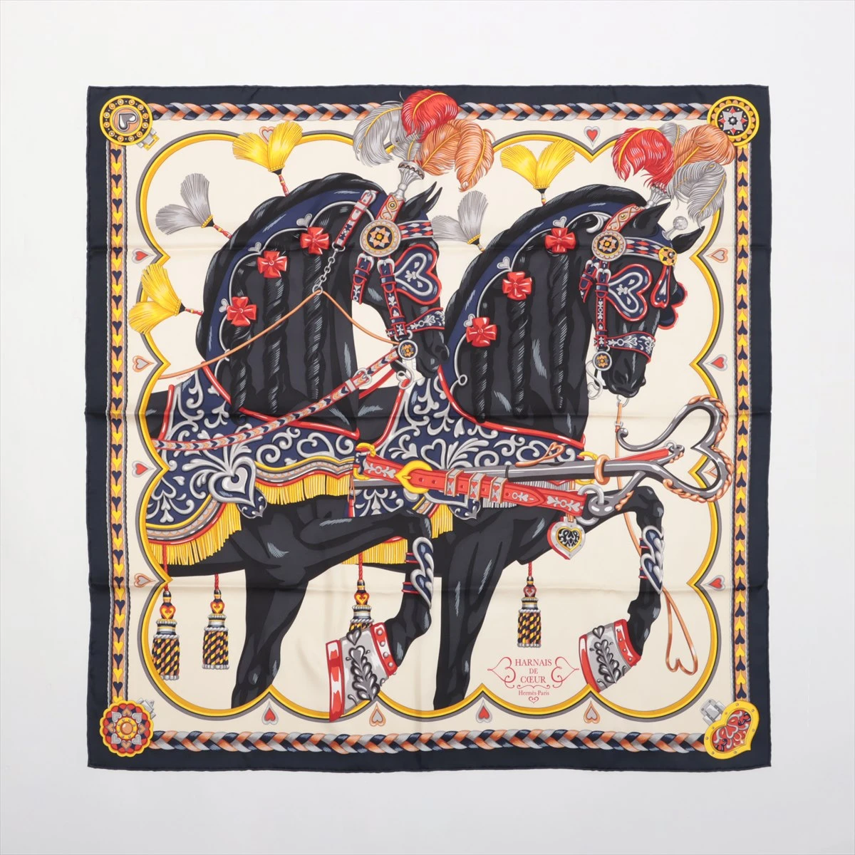エルメス　カレ90 アルネドゥクール 楽天市場】【新品未使用】 Hermès エルメス SCARF スカーフ カレ
