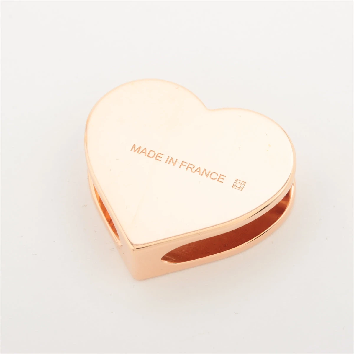 HERMES ツイリーハートリング　ピンクゴールド エルメス ツイリーリング ハート ピンクゴールド