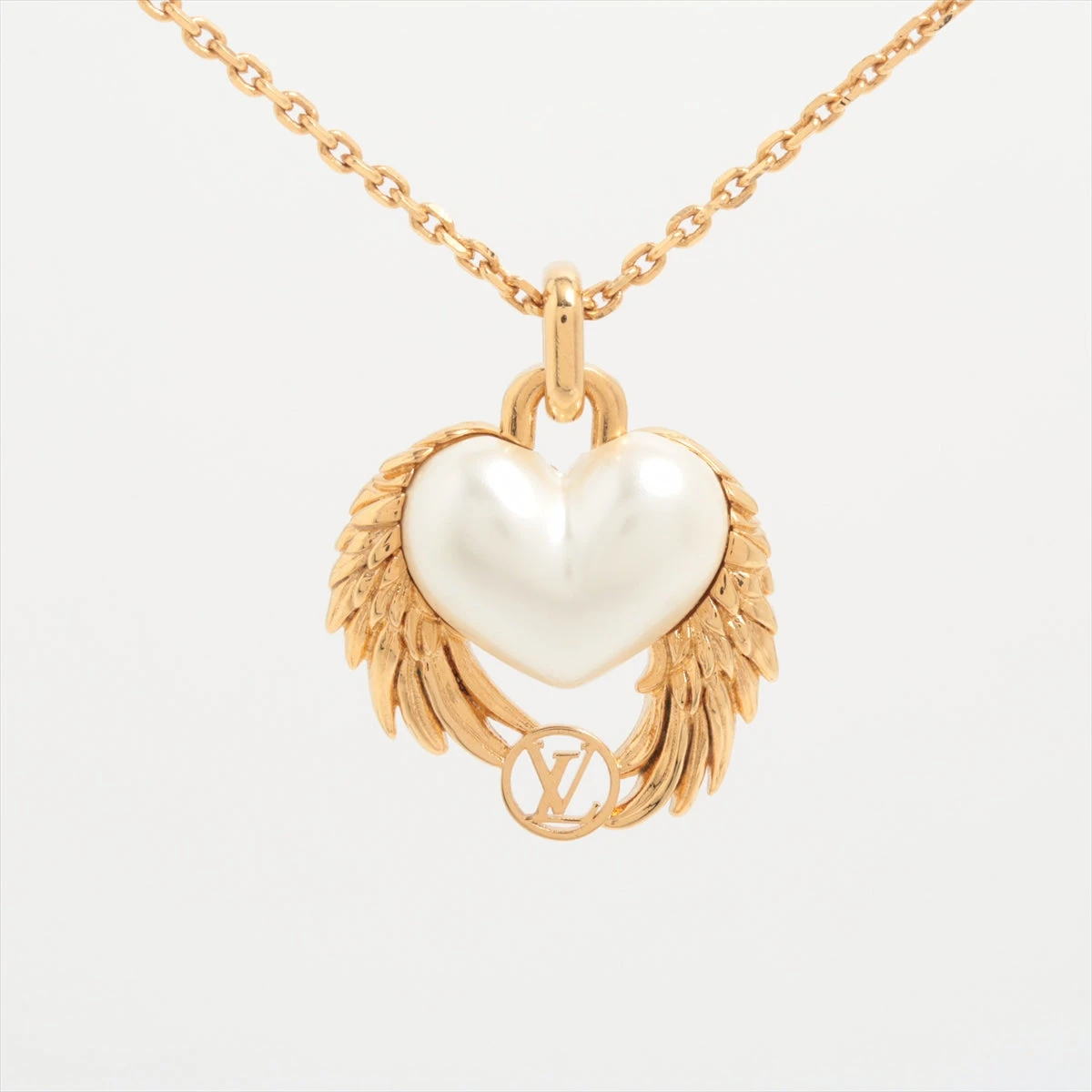 ヴィトン M64397 コリエ クール エンジェル ラブ OB1108 ネックレス GP