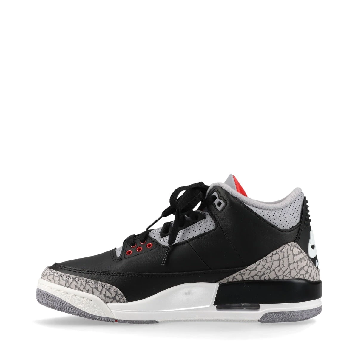 ナイキ AIR JORDAN 3 RETRO 24AW レザー スニーカー 25.5cm ユニ