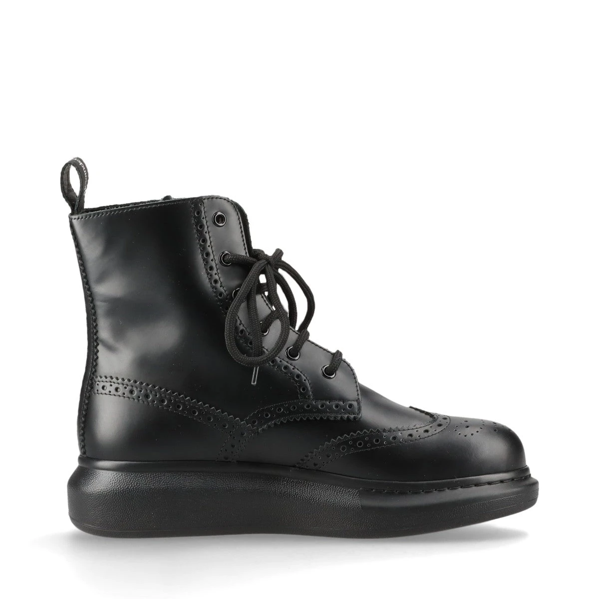 アレキサンダーマックイーン レザー ブーツ 40 ユニセックス ブラック