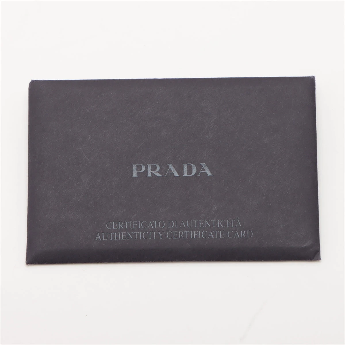 PRADA ブラックレザー バッグ 1BA102