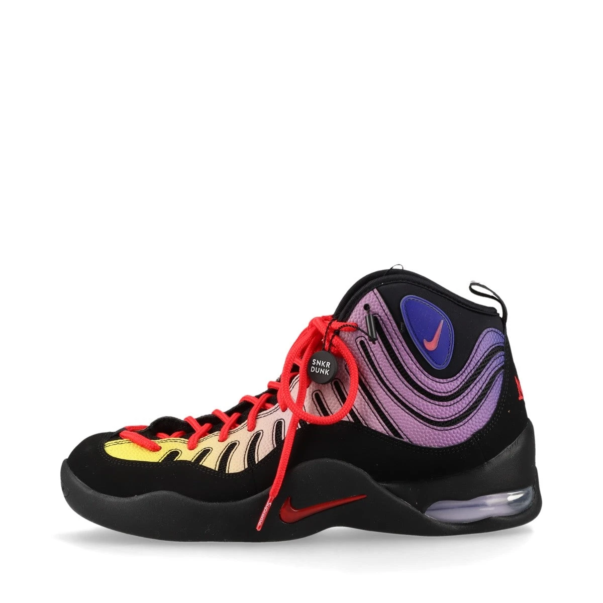 ナイキ×シュプリーム AIR BAKIN メッシュ×レザー スニーカー