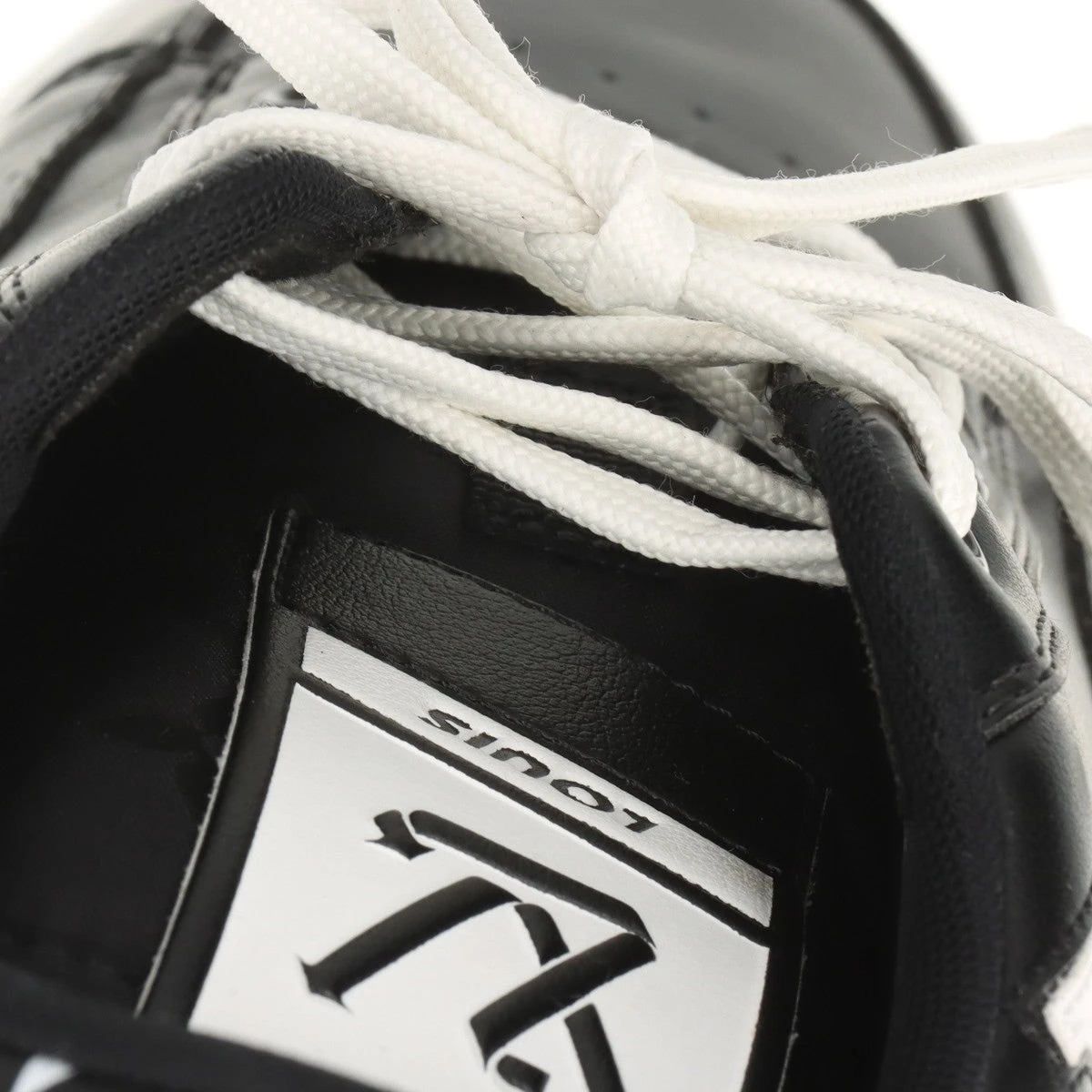 ヴィトン チャーリーライン 24年 レザー×ファブリック スニーカー 7.5