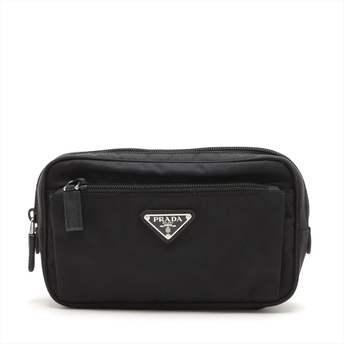 美品☆ プラダ アーカイブ ボディバッグ ダブルポケット ウエスト