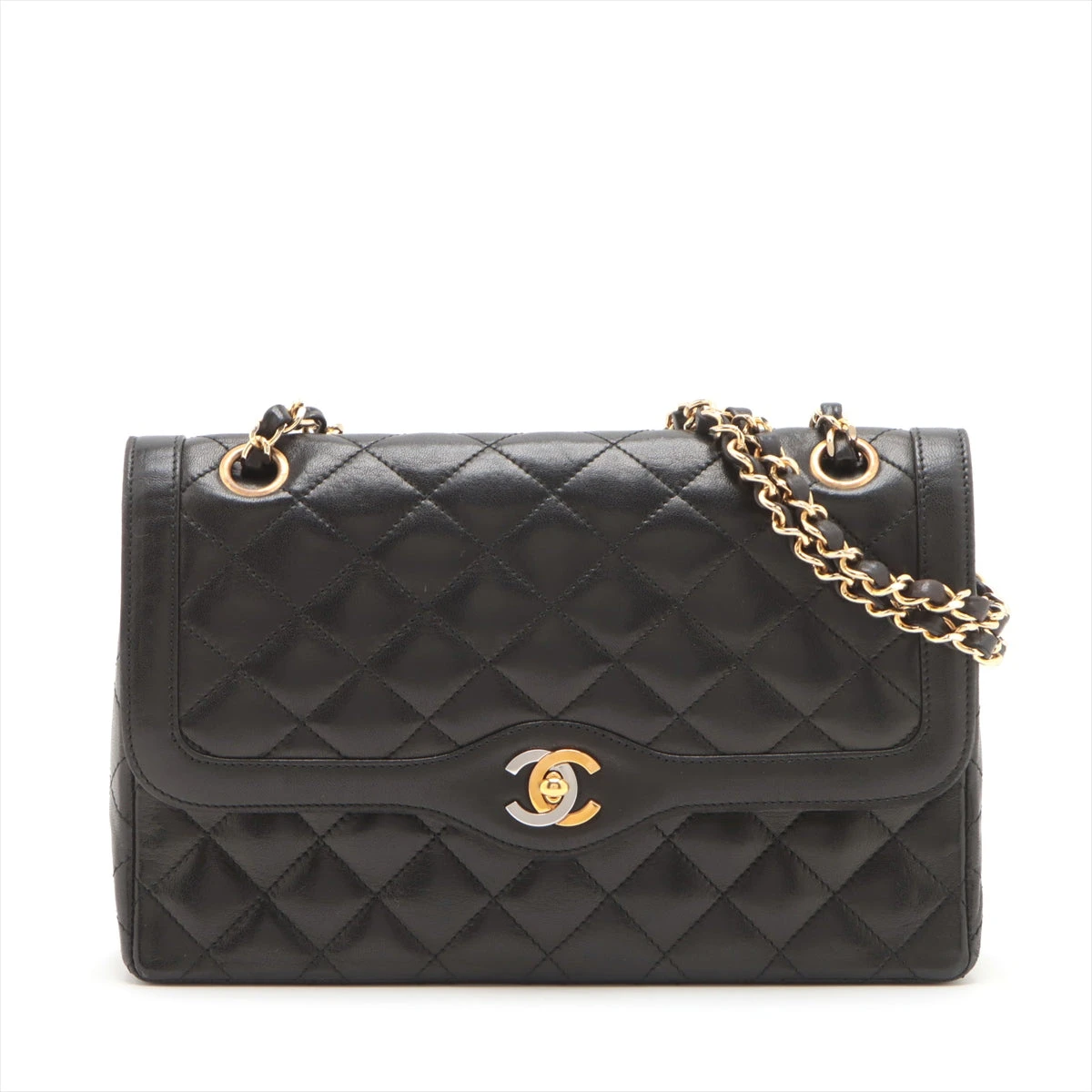 CHANEL パリ限定 マトラッセ25 Wフラップ ラムスキン 2番台 CHANEL パリ限定 マトラッセ25 Wフラップ ラムスキン 2番台