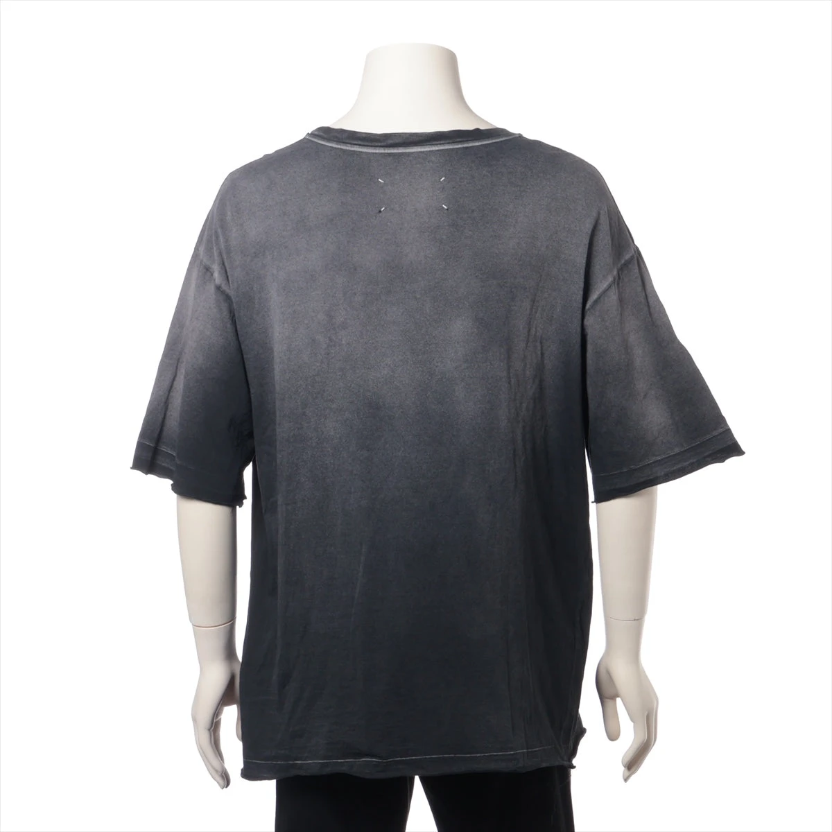 ANGLOMANIA 中古 / ラメ風半袖Tシャツ S グレー  I-25-05-21-023-ts-HD-ZI Amazon | (ブラックバリア) BLACK VARIA Tシャツ Vネック ラメ