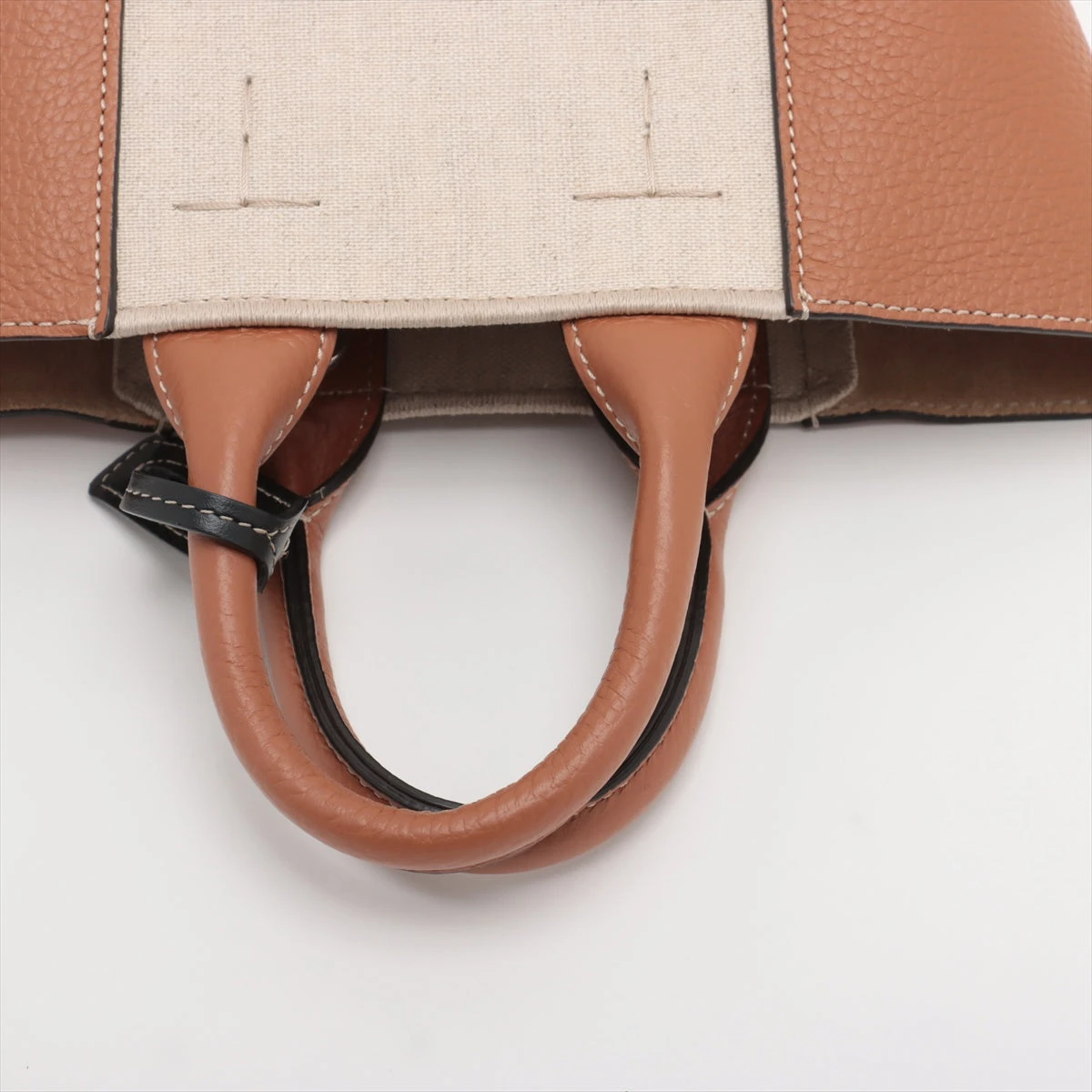 ◆◇TOD'S◇◆ダブル アップ レザー＆キャンバス バッグ ミニ TOD'S TOD'S トッズ ダブルアップ レザー＆キャンバス