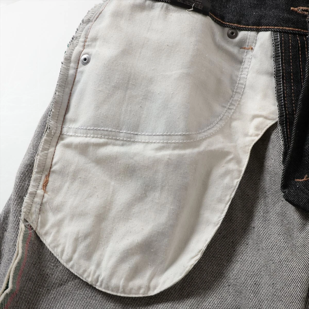 グッチ コットン デニムパンツ 48 メンズ ブラック 301-0392