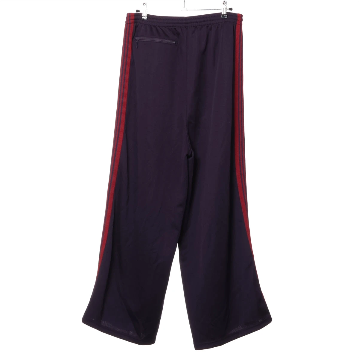 ニードルス ポリエステル トラックパンツ S メンズ レッド×パープル