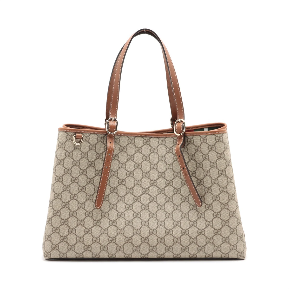 GUCCI レザートートバック ベージュ 【公式通販】