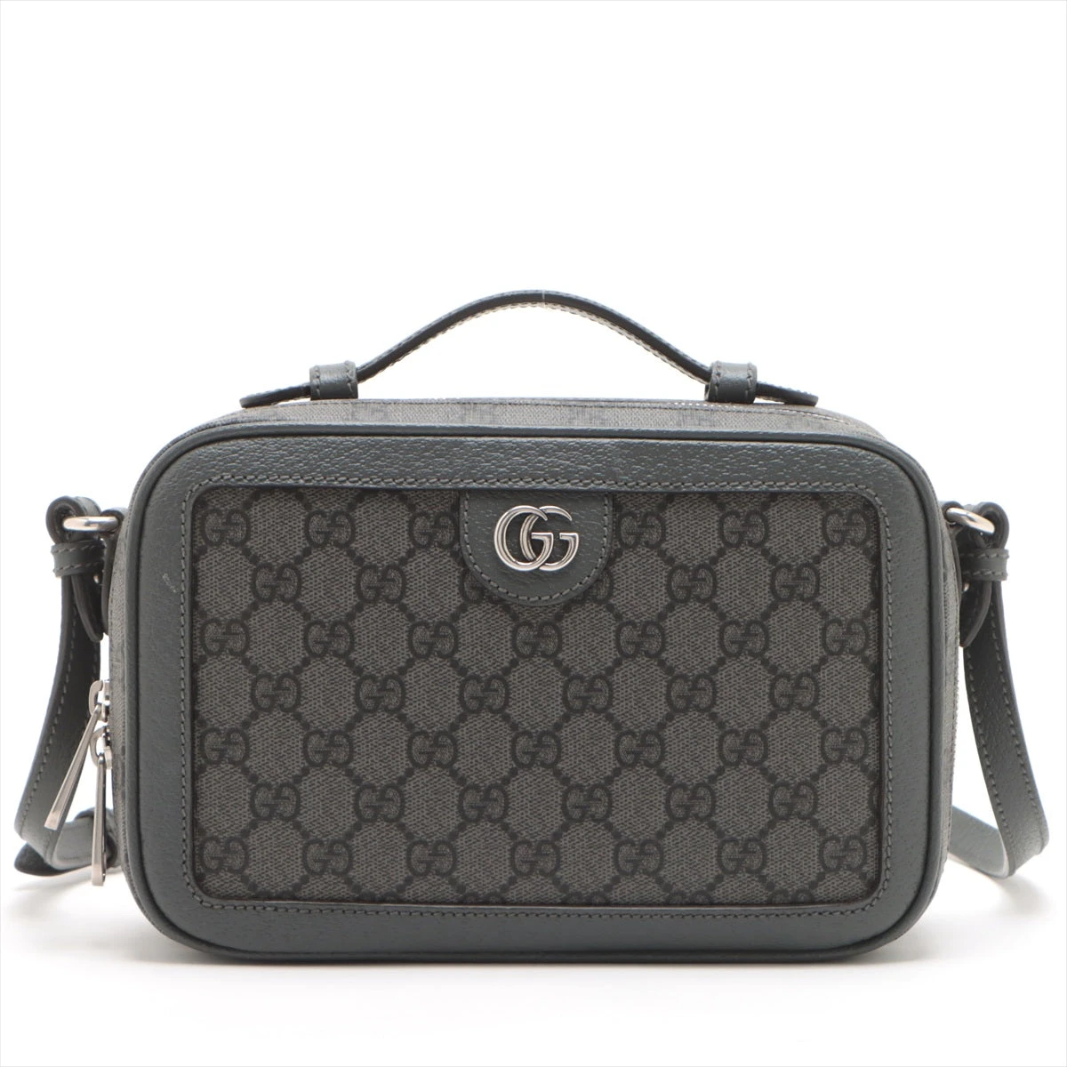 メーカー直販 GUCCI グッチ GGスプリーム レザー×PVC ショルダーバッグ 
