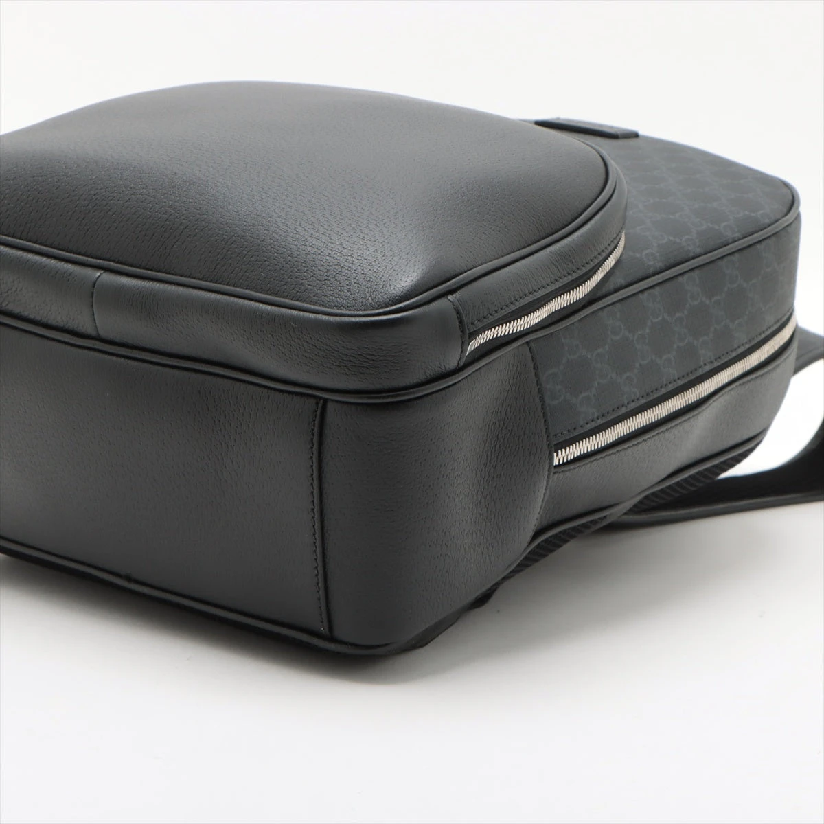 グッチ GGスプリーム PVC×レザー バックパック/リュック