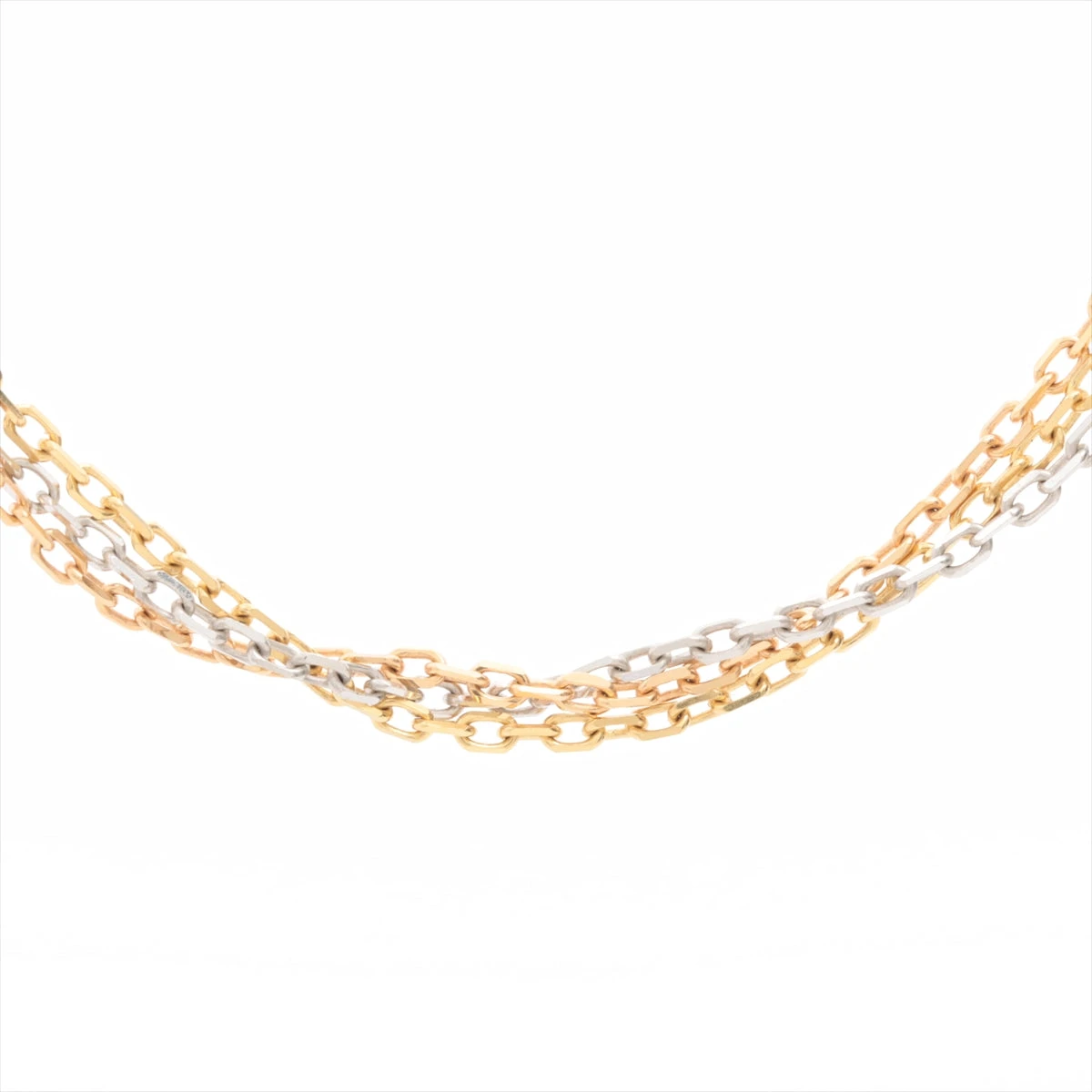 Joijoさま専用 カルティエ　廃盤品チェーンネックレス　18K YG① Joijoさま専用 カルティエ 廃盤品チェーンネックレス 18K YG①