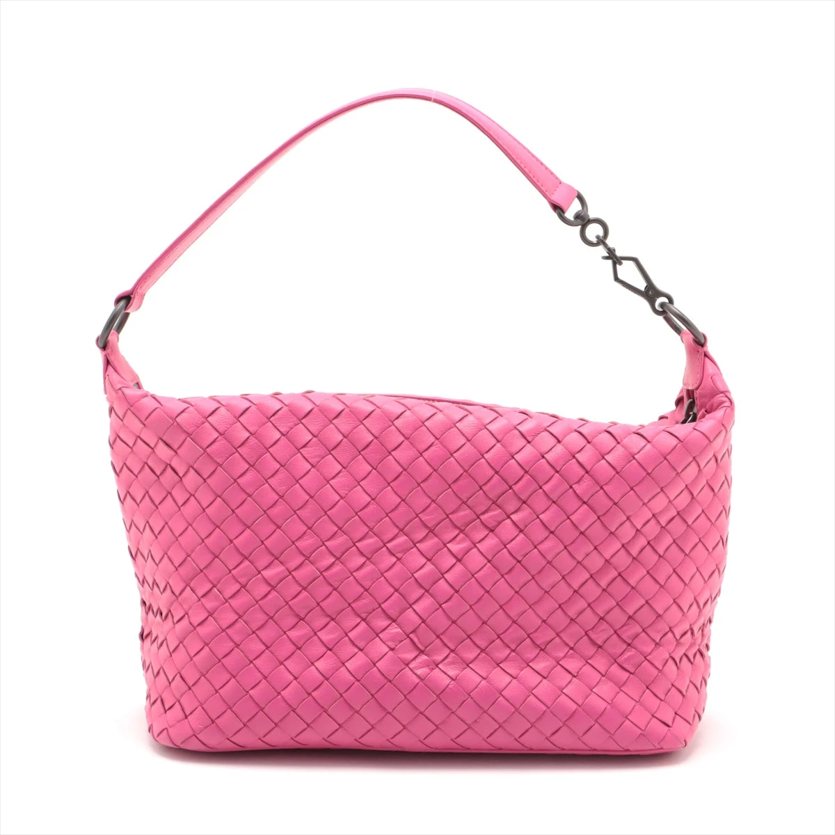 ボッテガヴェネタ　ダブルノット　レザー　ショルダー　ハンドバッグ　ピンク ボッテガ・ヴェネタ(Bottega Veneta) CANDY CASSETTE 710139