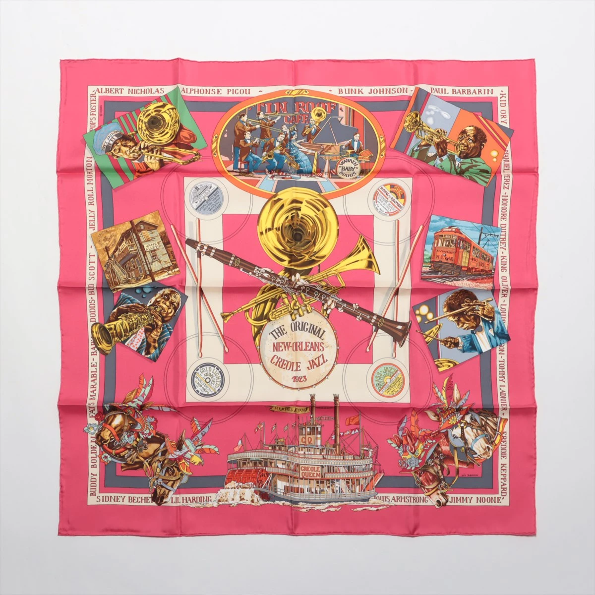 HERMESエルメス カレ90 THE ORIGINAL NEW ORLEANS