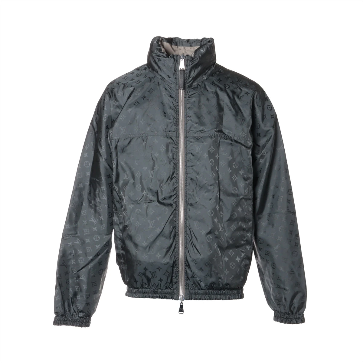 ヴィトン ナイロンジャケット モノグラム ヴィトン ナイロン ジャケット 48 メンズ グレー HGB46WPIS