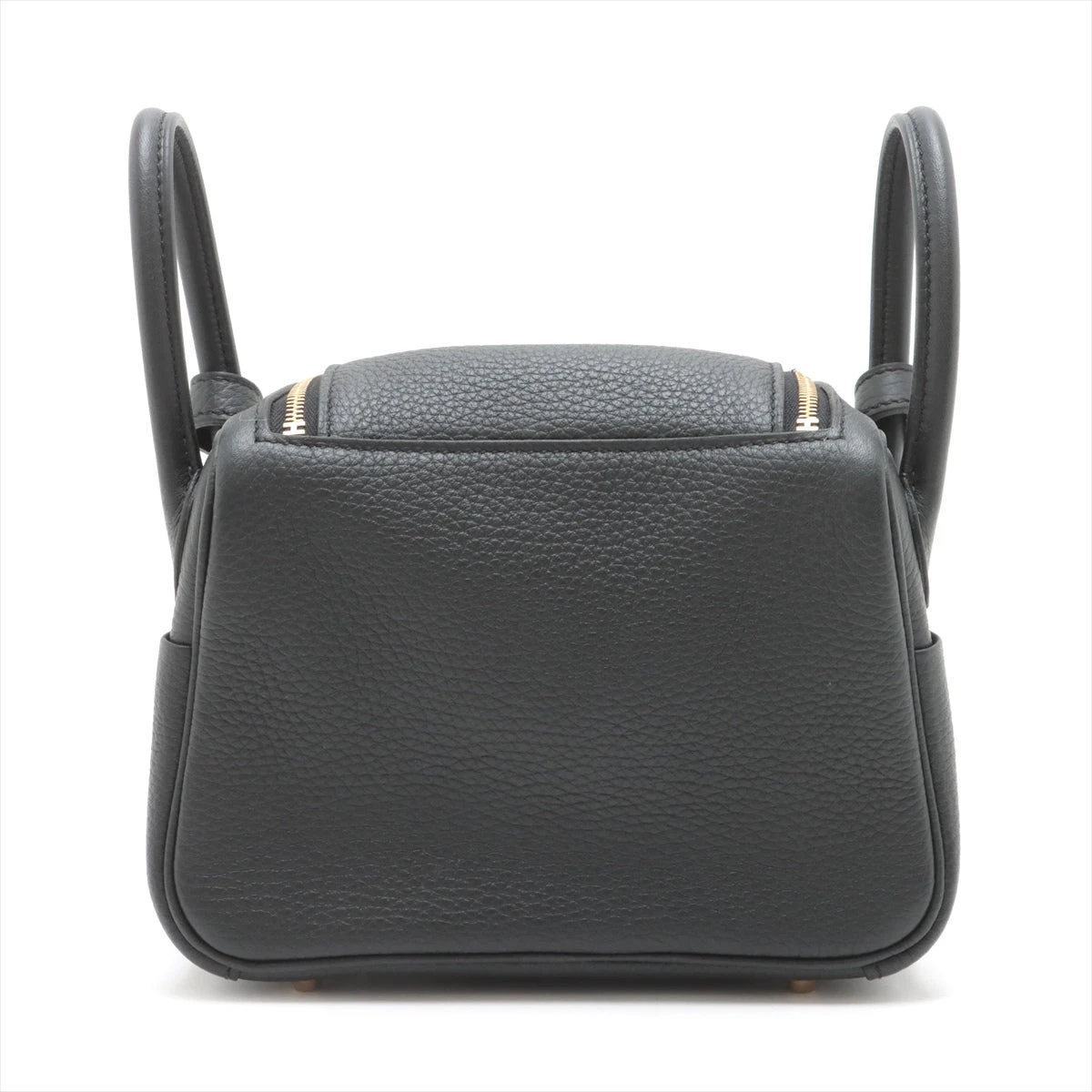 エルメス HERMES リンディミニ W刻 (2024年製) ブラック ゴールド金具  