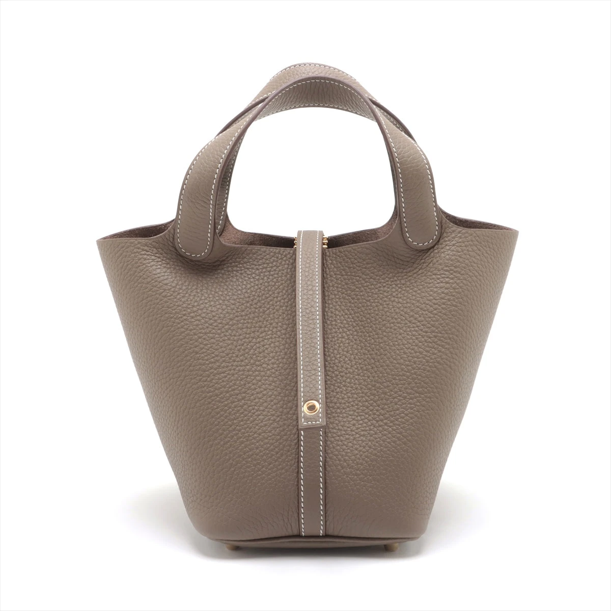 エルメス ピコタンロック18 PM トリヨンクレマンス エトゥープ  