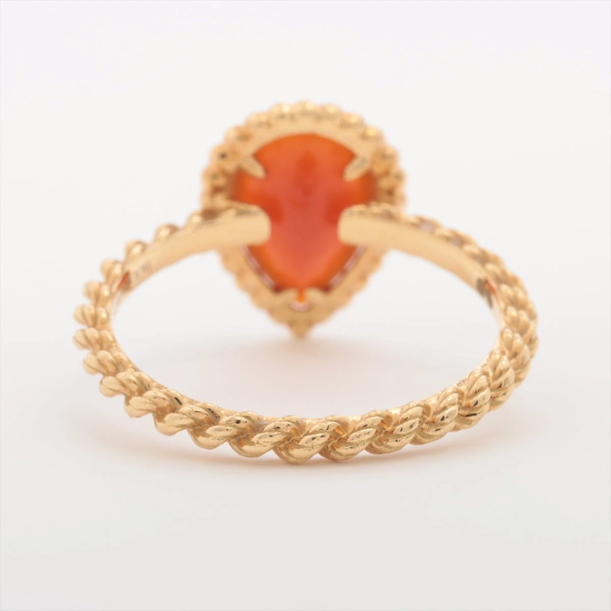 ブシュロン セルパンボエム カーネリアン リング BOUCHERON】ブシュロン『K18YG セルパンボエム トワエモア