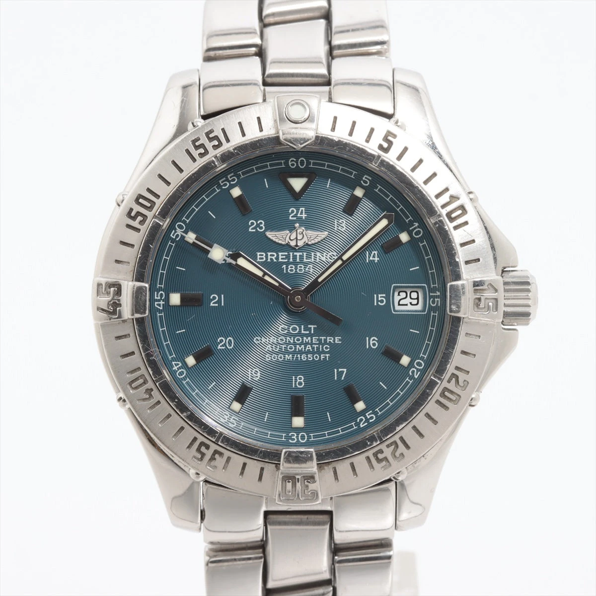 ブライトリング コルトオーシャン A17350 SS AT 青文字盤 あまりごま2  