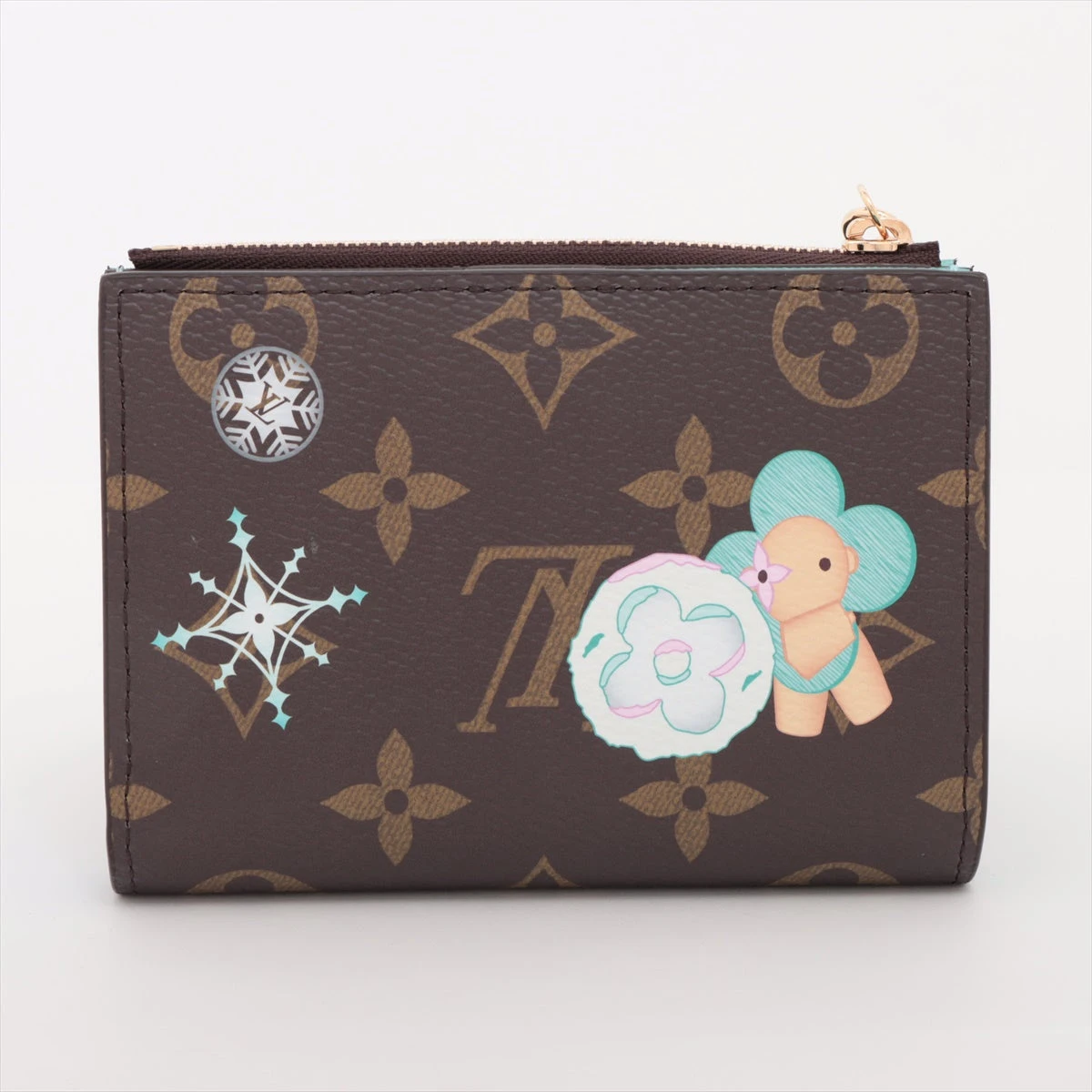 ヴィトン モノグラム ポルトフォイユリサ M12487 アズールフロスト