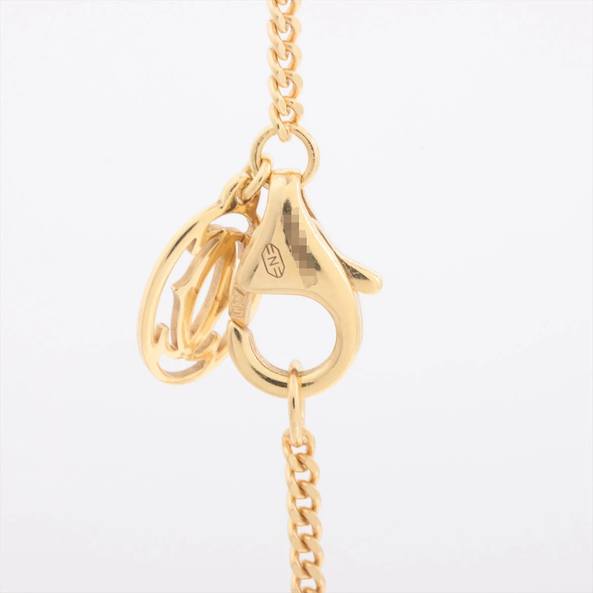 カルティエ トリニティ クッション ネックレス 750(YG×PG×WG) 10.6g 