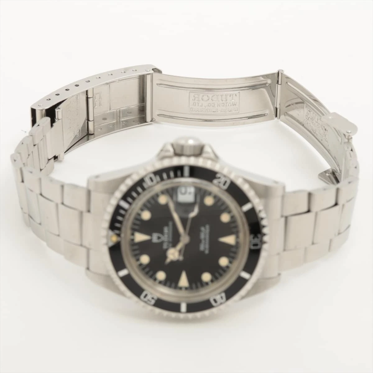 チュードル サブマリーナ 79090 SS AT 黒文字盤 A1775201｜中古 