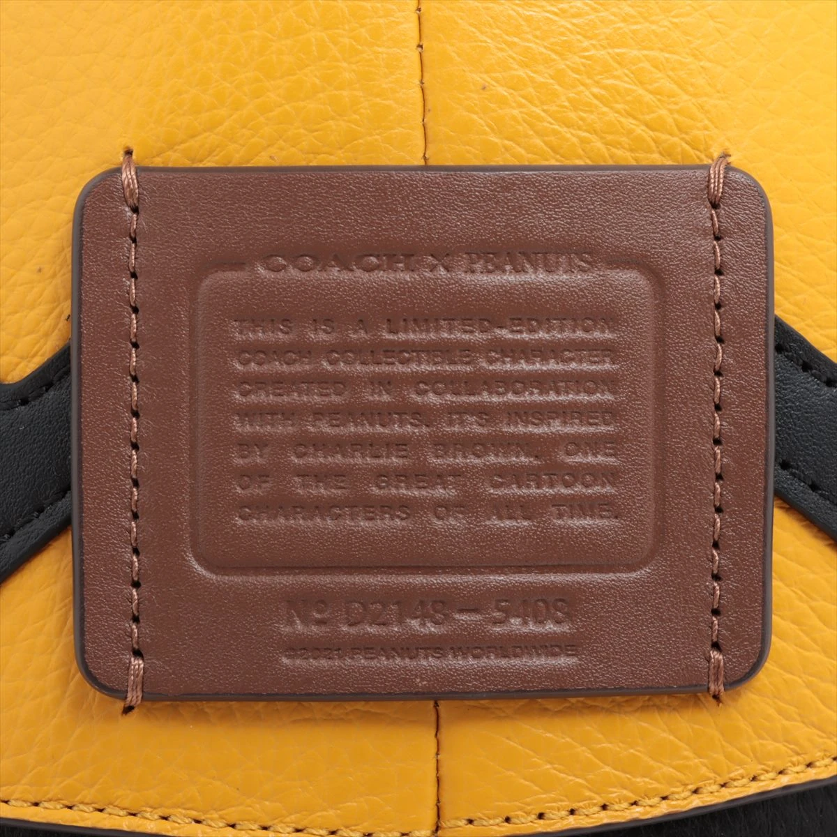 コーチ ぬいぐるみ レザー ブラウン A3431821｜中古ブランド品