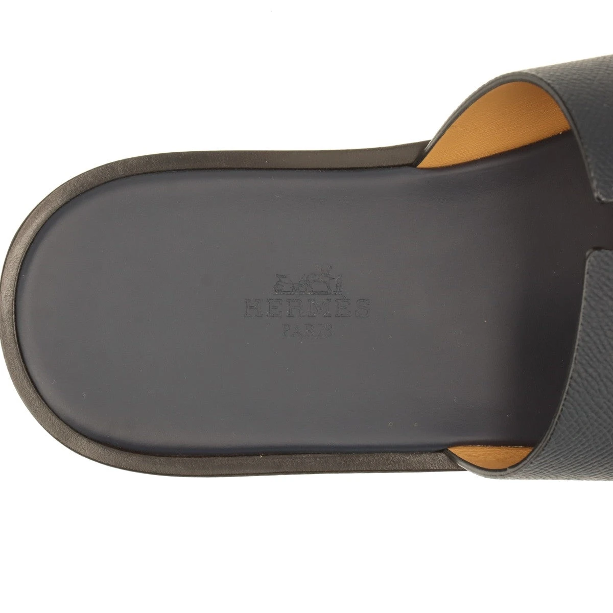 【美品】HERMES エルメス　イズミール　サンダル　ネイビー　紺　レザー　42 Izmir sandal | Hermès USA