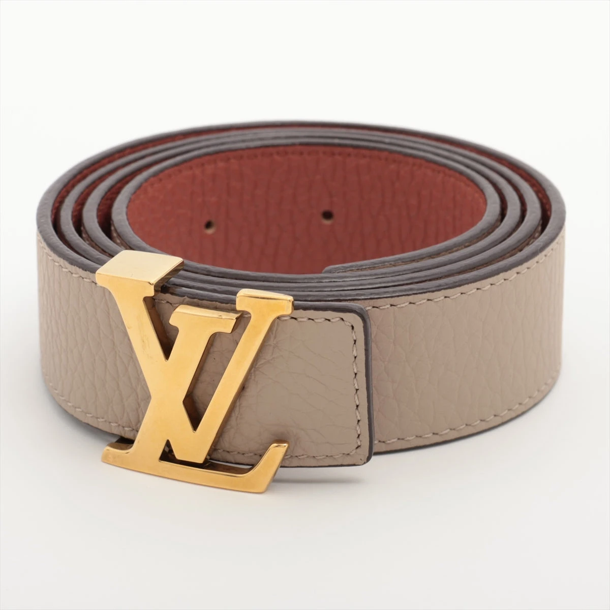 ヴィトン サンチュール LVイニシャル 30MM CA4163 ベルト 85/34