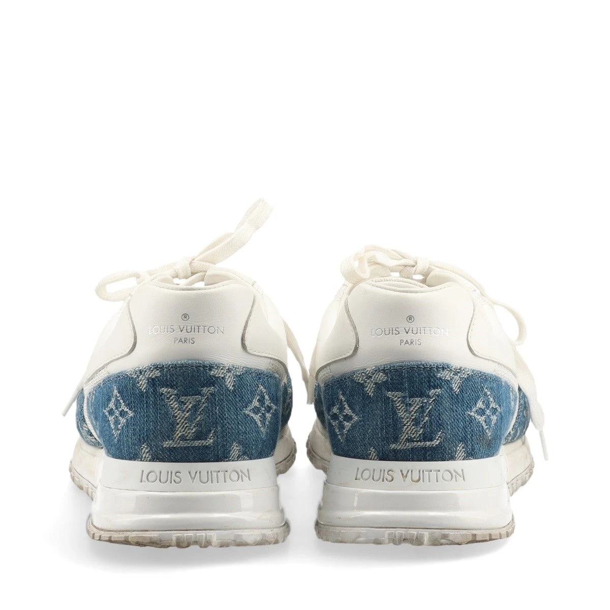 PON-PON ルイヴィトン　ランアウェイ　デニム　24〜25センチ LOUIS VUITTON ルイヴィトン ランアウェイ・ライン スニーカー