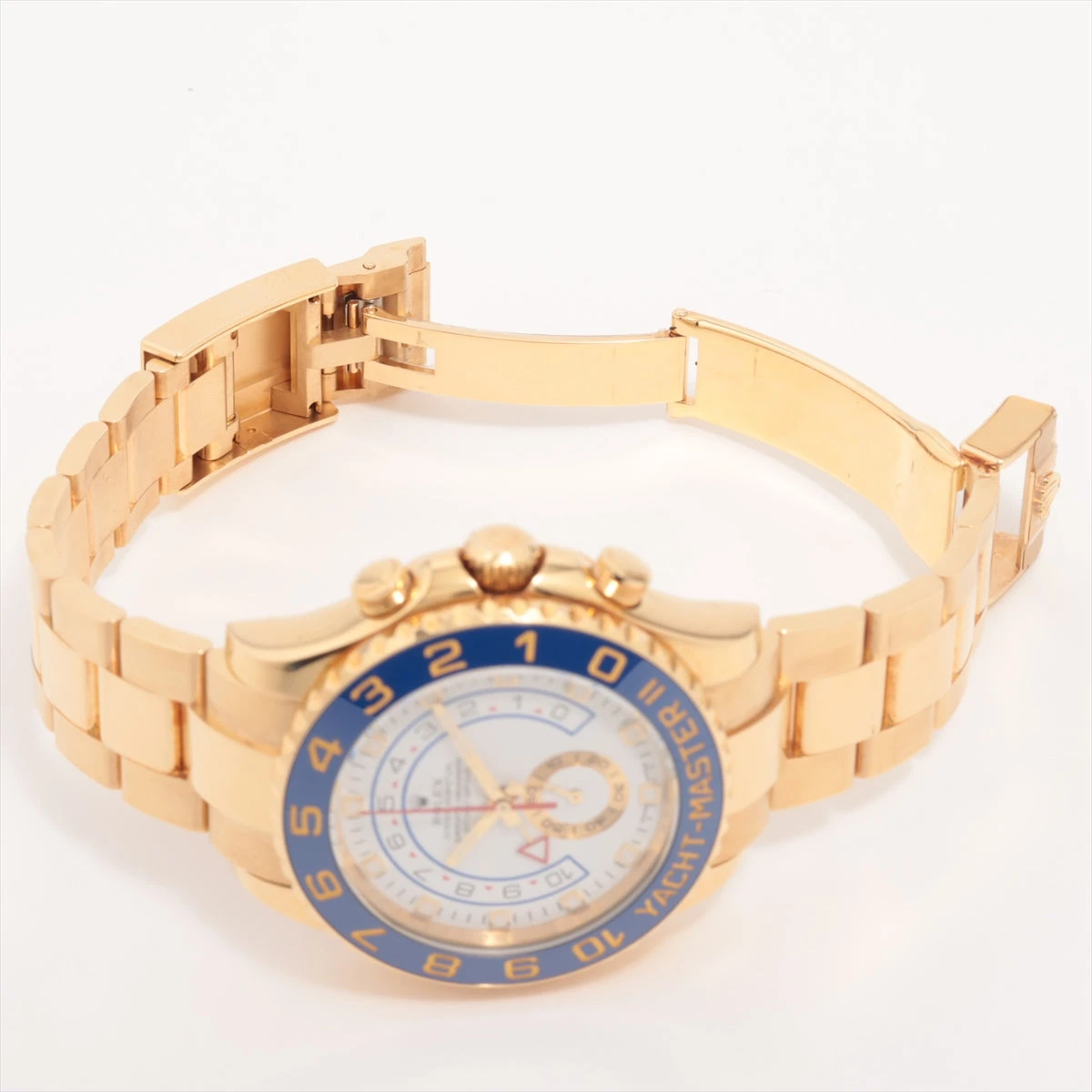 ロレックス ヨットマスターⅡ 116688 YG AT 白文字盤 あまりごま1