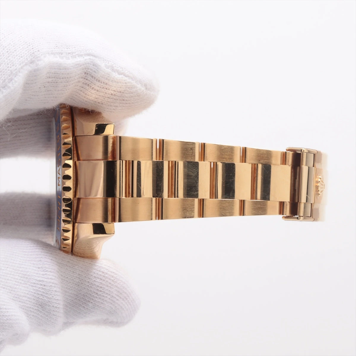 ロレックス ヨットマスターⅡ 116688 YG AT 白文字盤 あまりごま1