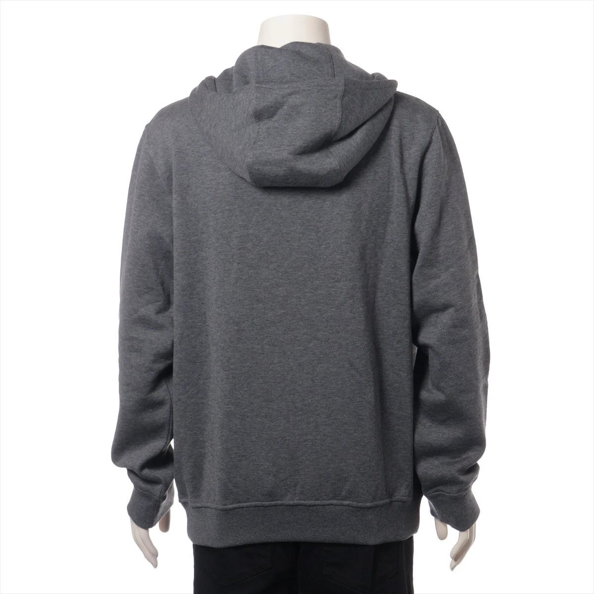 エルメス コットン×カシミヤ パーカー L メンズ グレー 12-5738 エルメス コットン×カシミヤ パーカー L メンズ グレー 12-5738