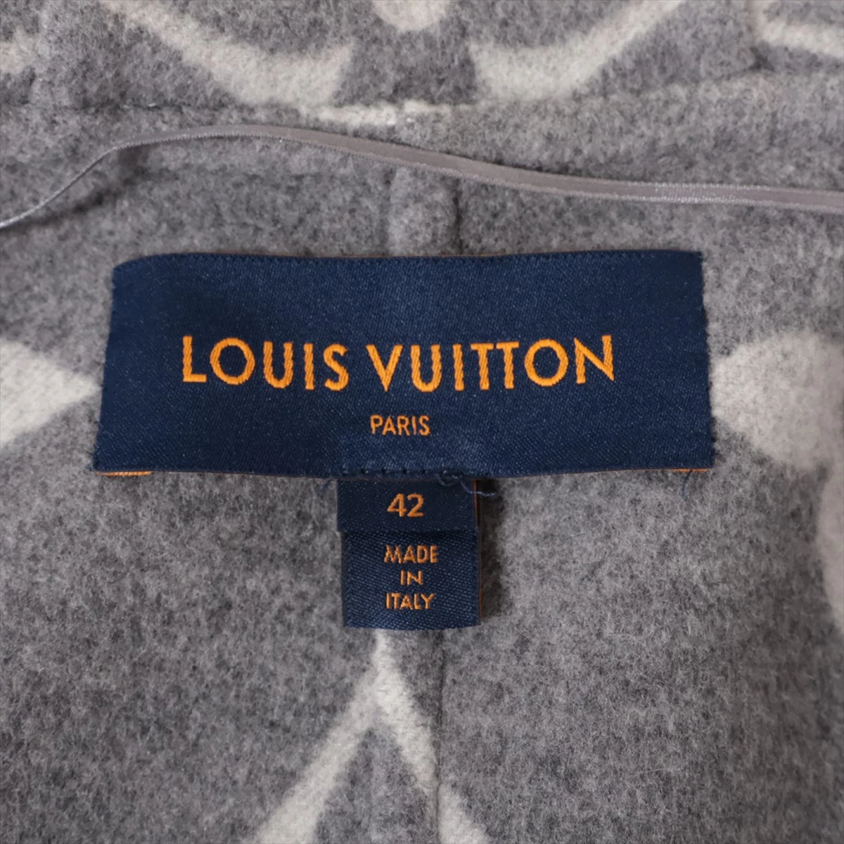 Louis Vuitton ウールコート 34 ベージュ・ブラック Louis Vuitton ウールコート 34 ベージュ・ブラック