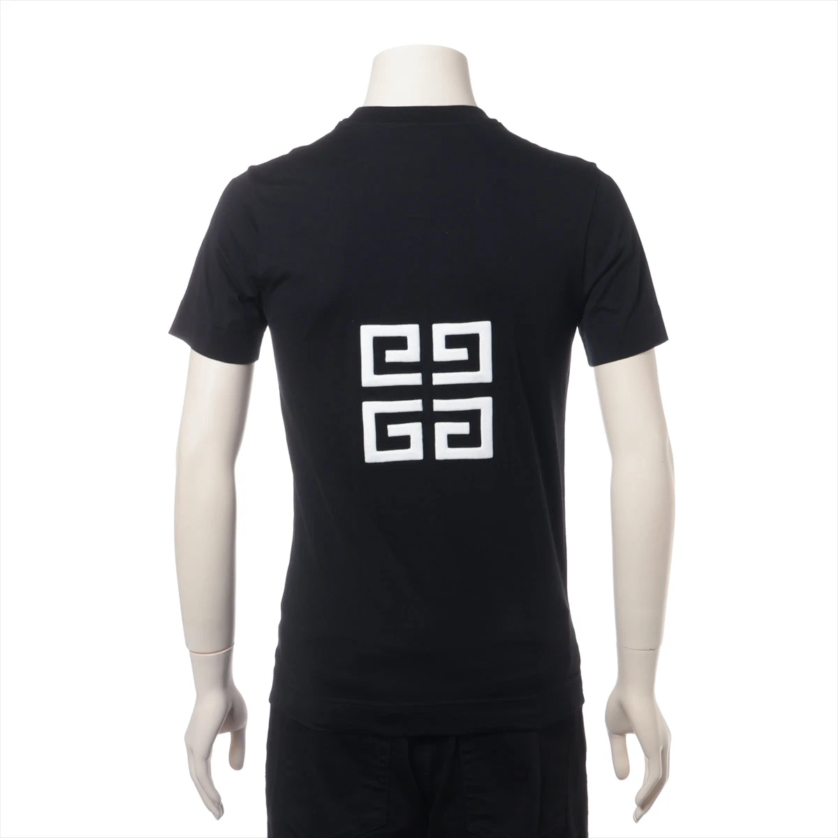 ジバンシィ 4G コットン Tシャツ XS メンズ ブラック BM716B3Y6B