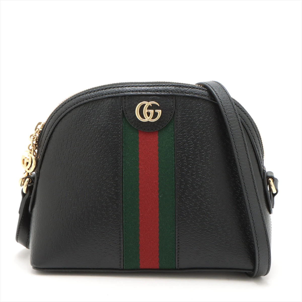 グッチ オフィディア レザー ショルダーバッグ ブラック 719881  