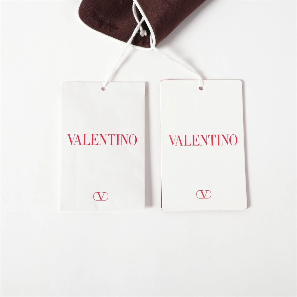 専用　Red VALENTINO 襟元デザイン シルクシャツ　38未使用 ヴァレンティノ シルク シャツ 50 メンズ ブラック×ブラウン