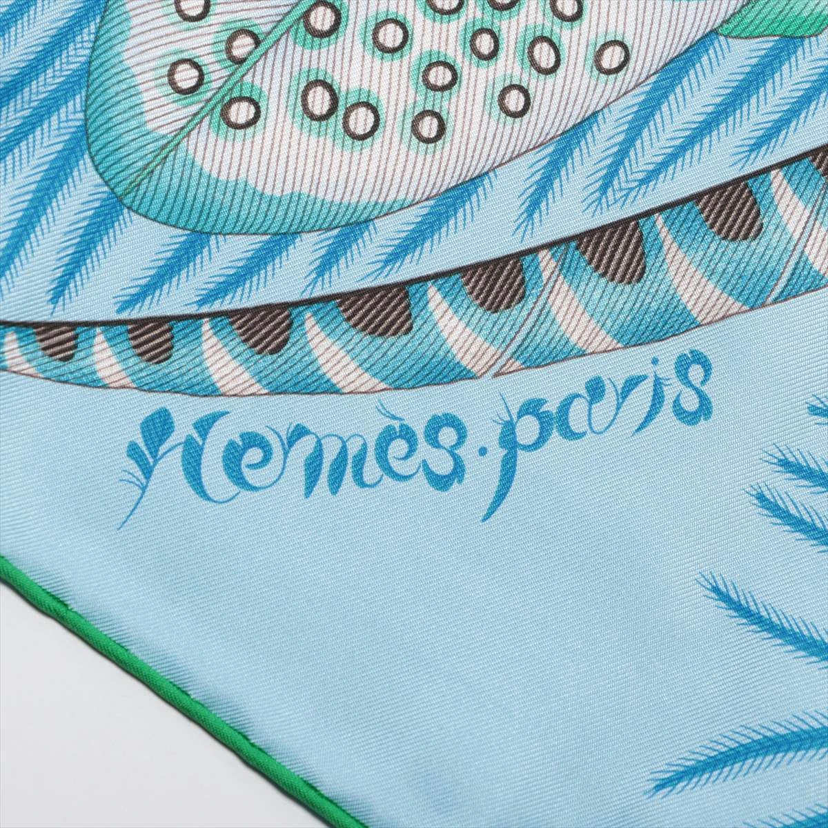 エルメス カレ90 PLUMES EN FETE プリュムアンフェット スカーフ
