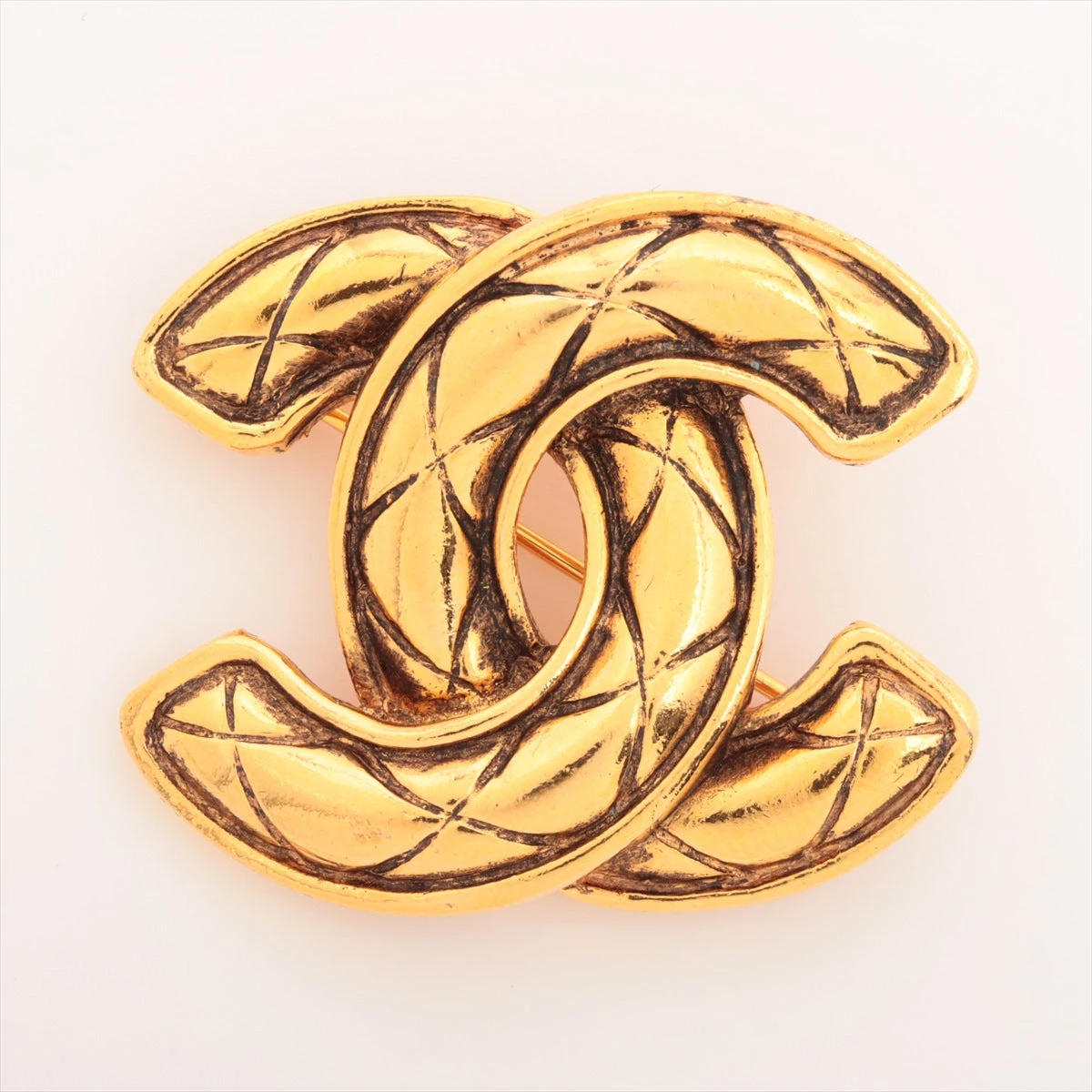 17時までの限定価額♡シャネル　マトラッセ　ブローチ 17時までの限定価額♡シャネルマトラッセブローチ