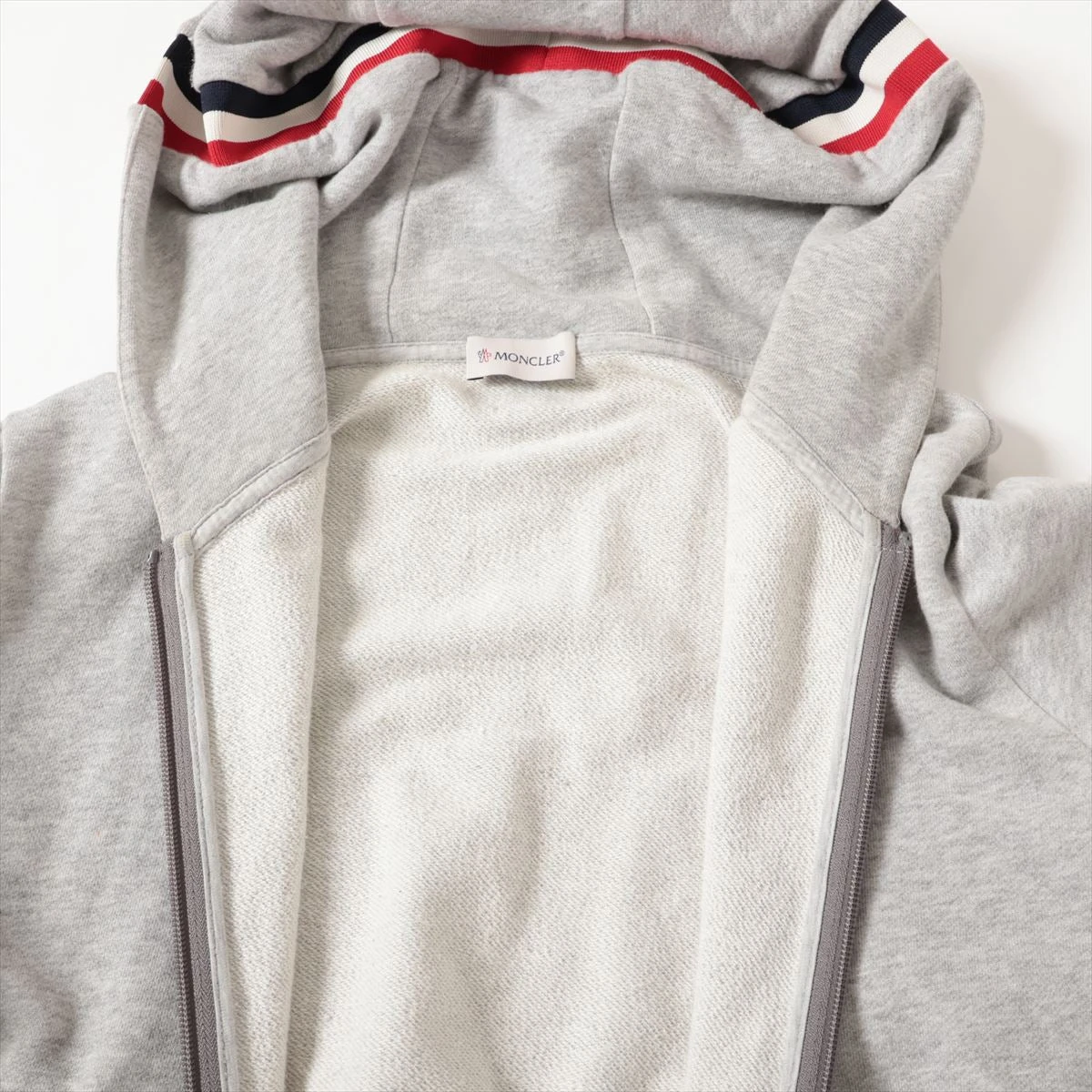 モンクレール 19年 コットン セットアップ M メンズ グレー