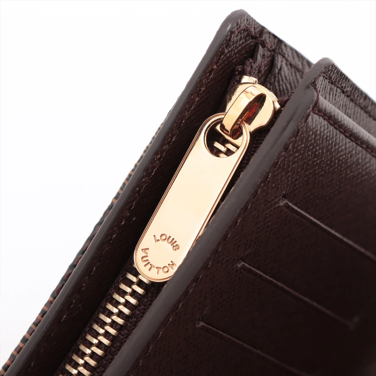 ヴィトン ダミエ ポルトフォイユジョイ N60034 ブラウン 財布