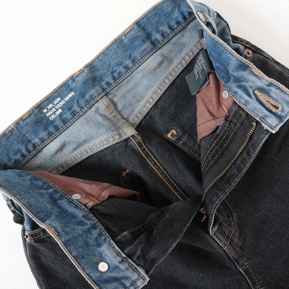 セリーヌ コットン デニムパンツ 26 レディース ブラック N605 セリーヌ コットン デニムパンツ 26 レディース ブラック N605